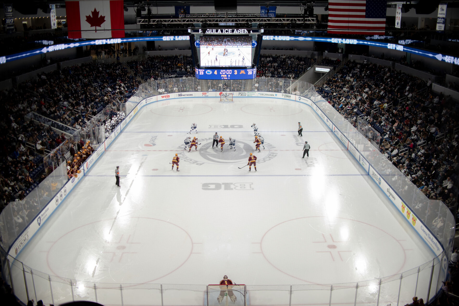 Penn State Men's Hockey vs. Minnesota, wide angle